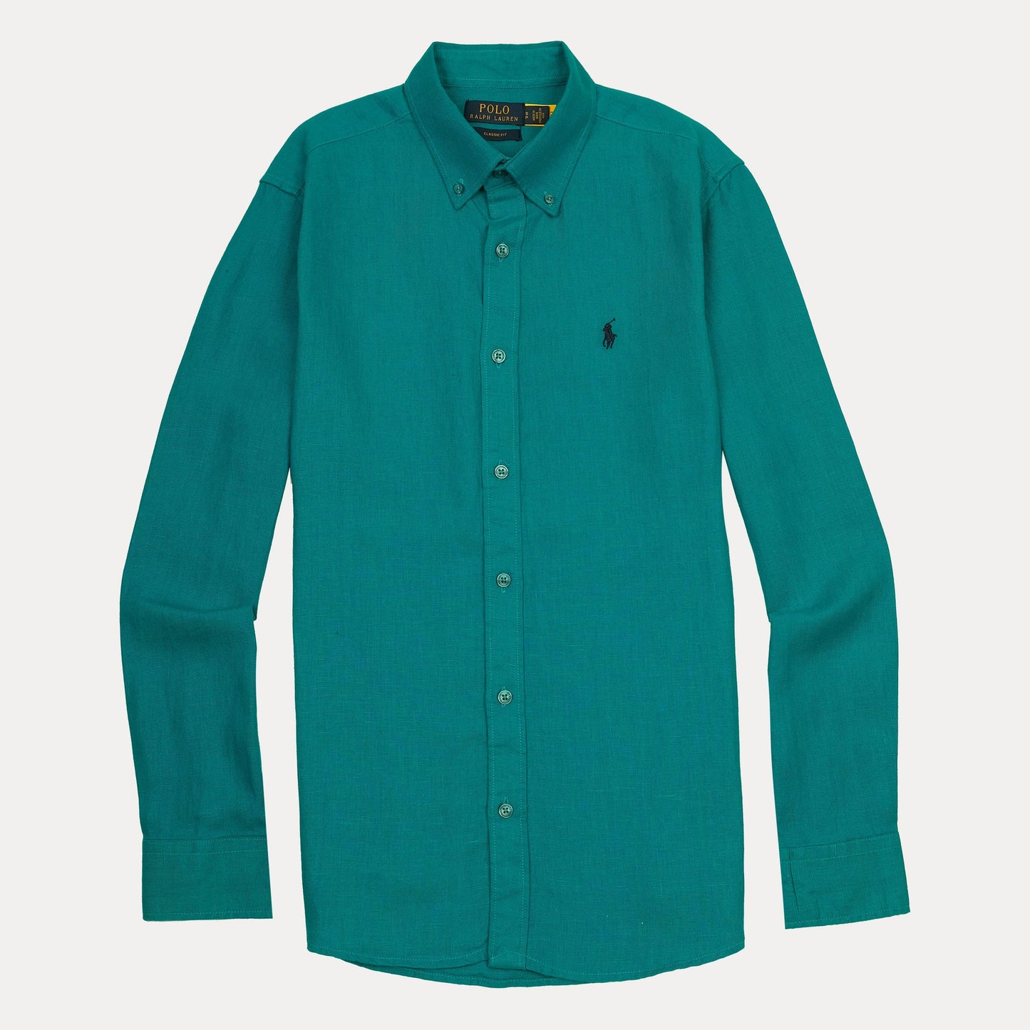 Polo Ralph Lauren Classic Fit Teal Dream Button-Up Shirt