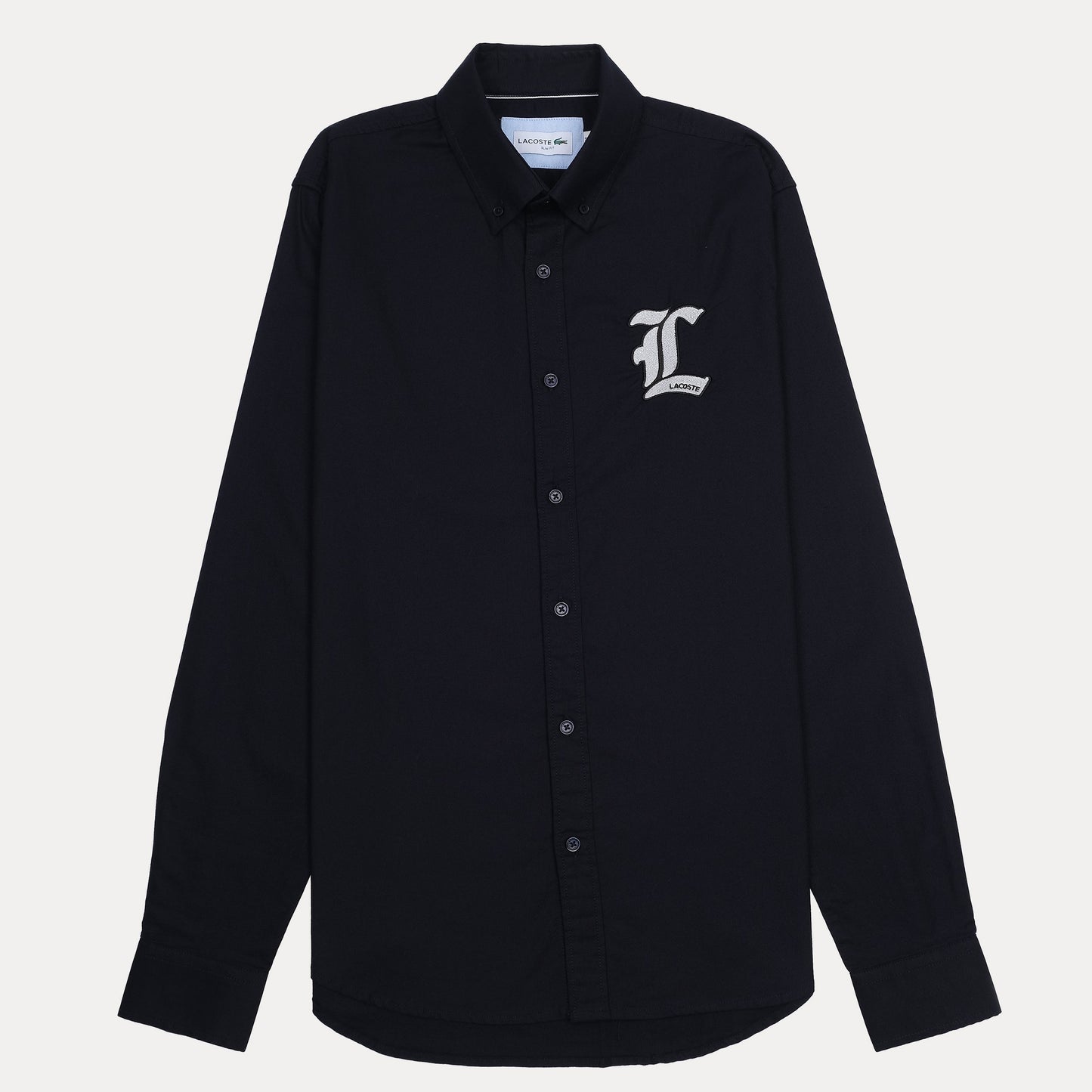Lacoste Elegant Navy Button-Up Shirt