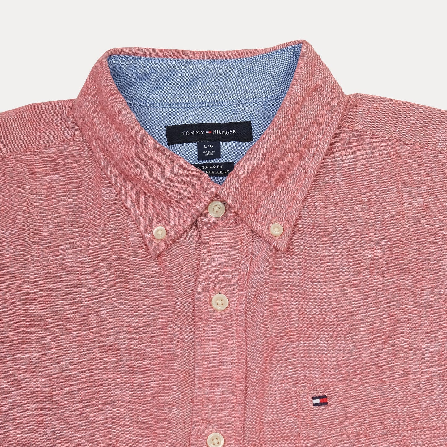 Tommy Hilfiger Breezy Coral Button-Up Shirt