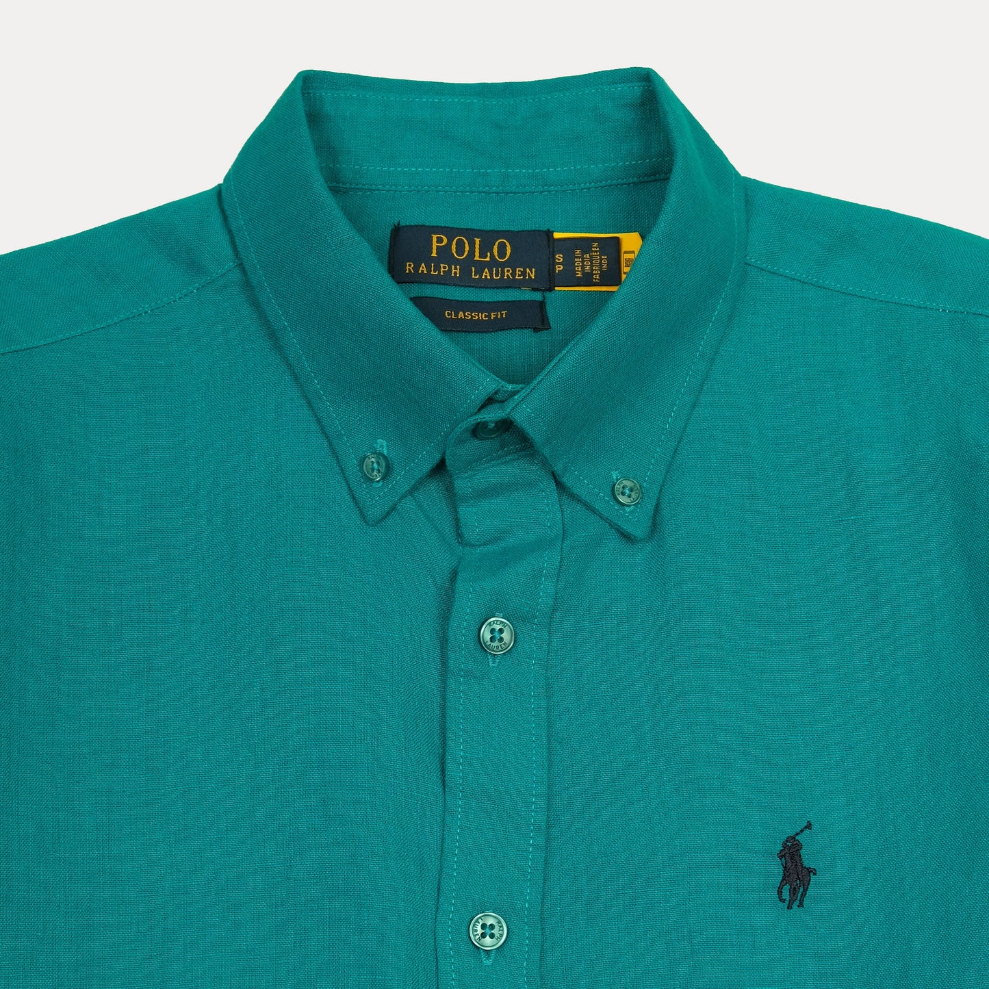 Polo Ralph Lauren Classic Fit Teal Dream Button-Up Shirt