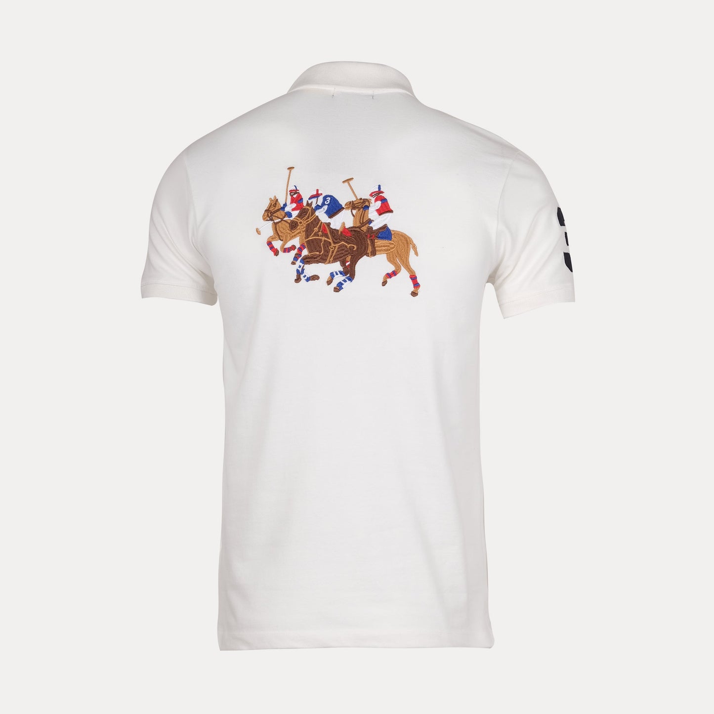 POLO RALPH LAUREN Whimsical Pearl Classic Fit Short Sleeve Piqu������ Polo Shirt