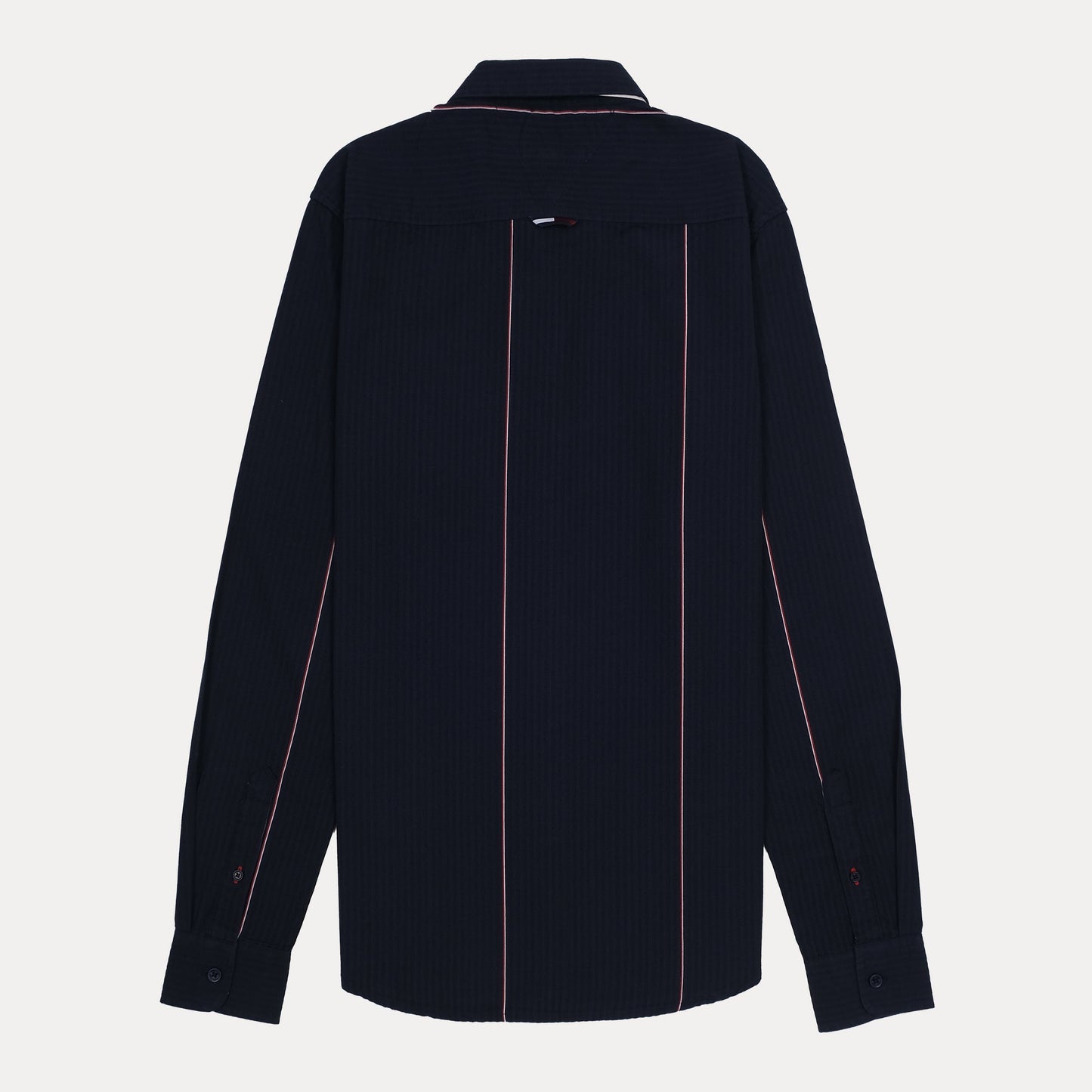 TOMMY JEANS Prismatic Cobalt Echo Slim Fit Long Sleeve Shirt