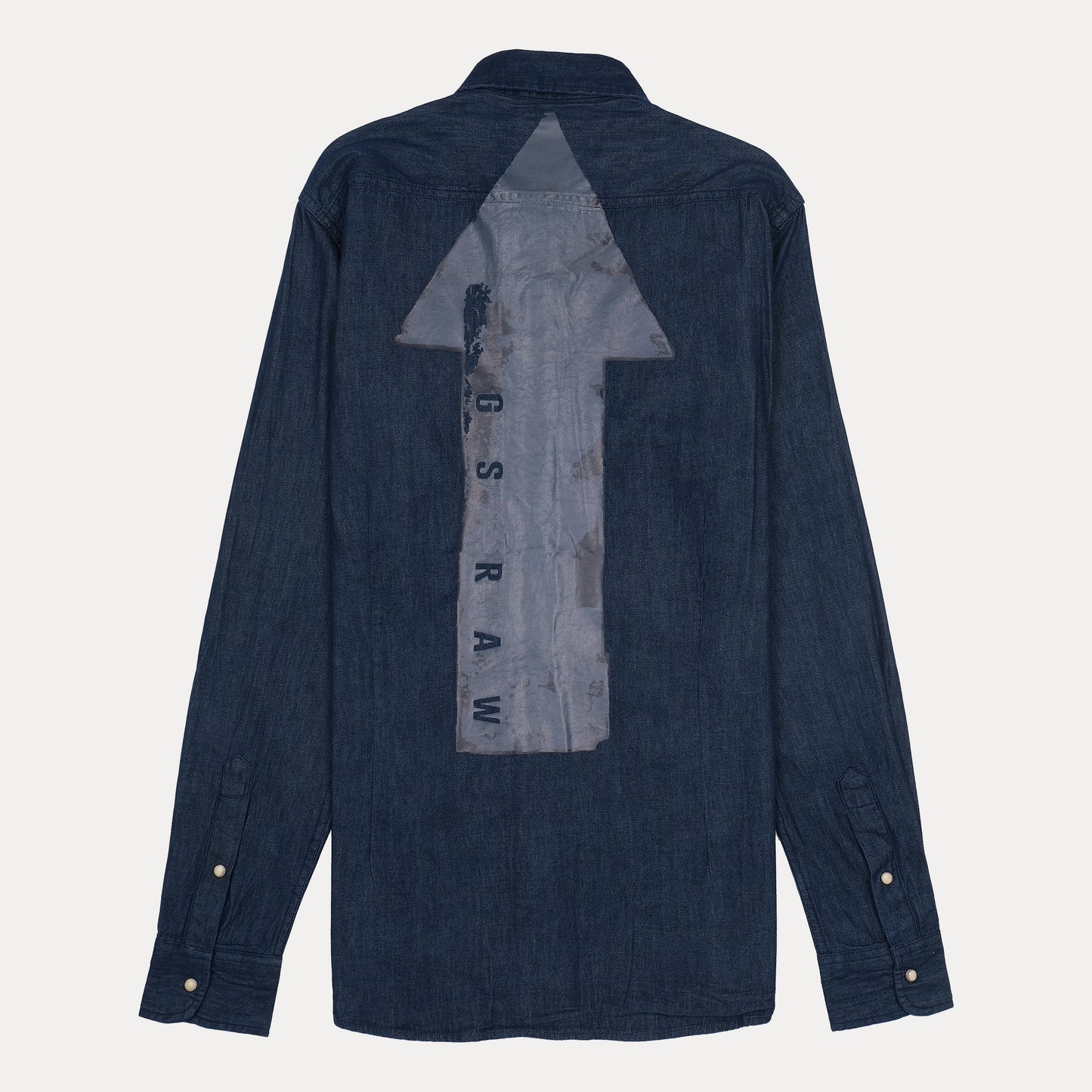 G-STAR RAW Opulent Indigo Slim Fit Long Sleeve Denim Shirt