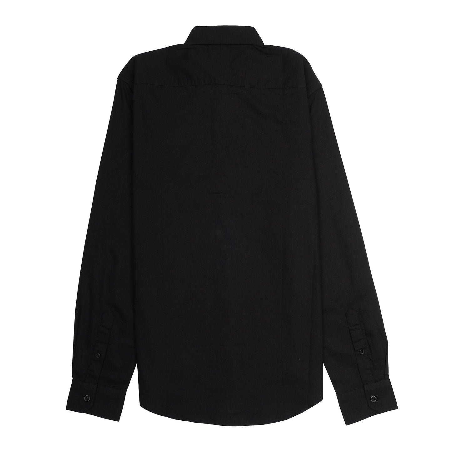 KARL LAGERFELD Elegant Midnight Black Button-Up Shirt