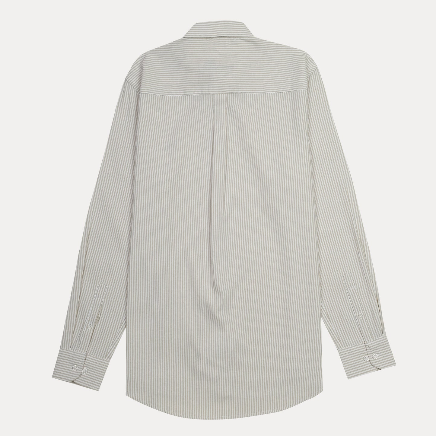 harmont&blaine Striped Elegance Shirt in Soft Sage