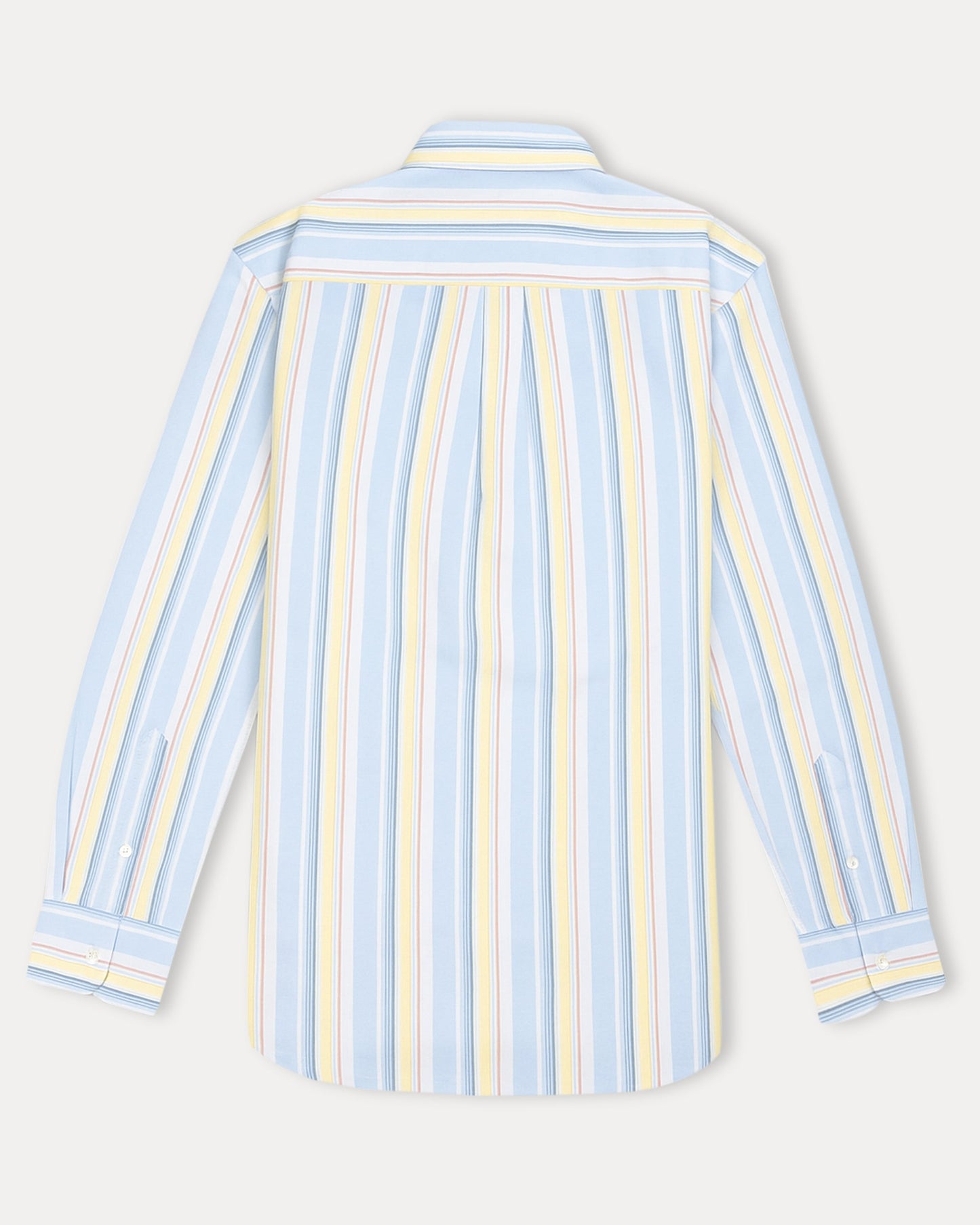 Polo Ralph Lauren Custom Fit Striped Shirt in Serene Sky Blue