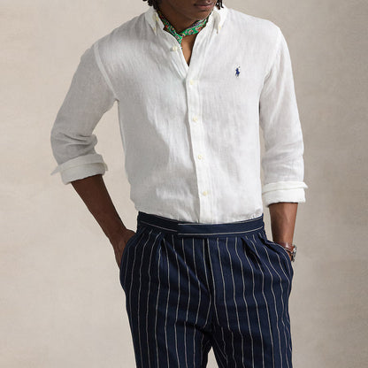 Polo Ralph Lauren Classic Linen Button-Down Shirt