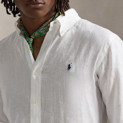 Polo Ralph Lauren Classic Linen Button-Down Shirt