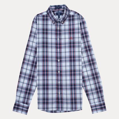 GANT Classic Fit Plaid Button-Down Shirt