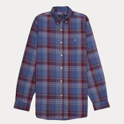 POLO RALPH LAUREN Custom Fit Plaid Button-Down Shirt