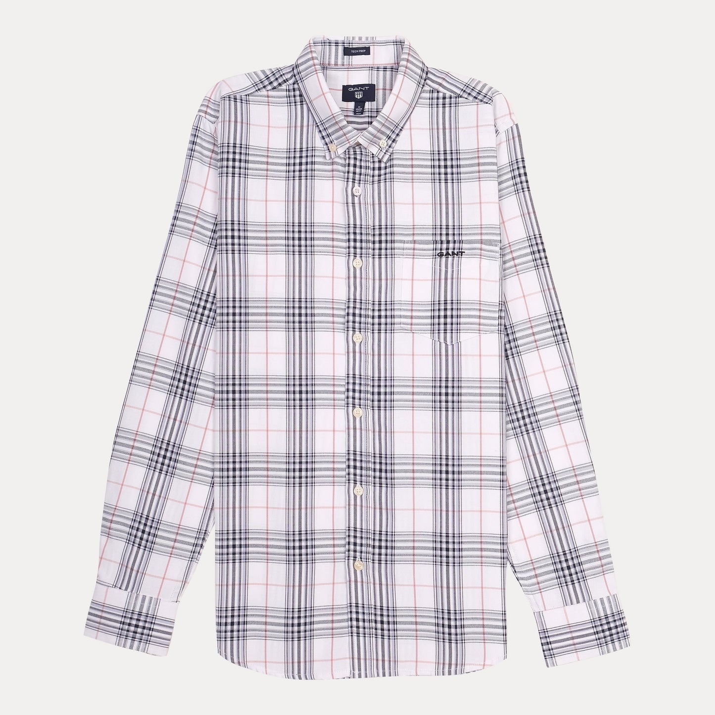 GANT Tech Prep Plaid Button-Up Shirt