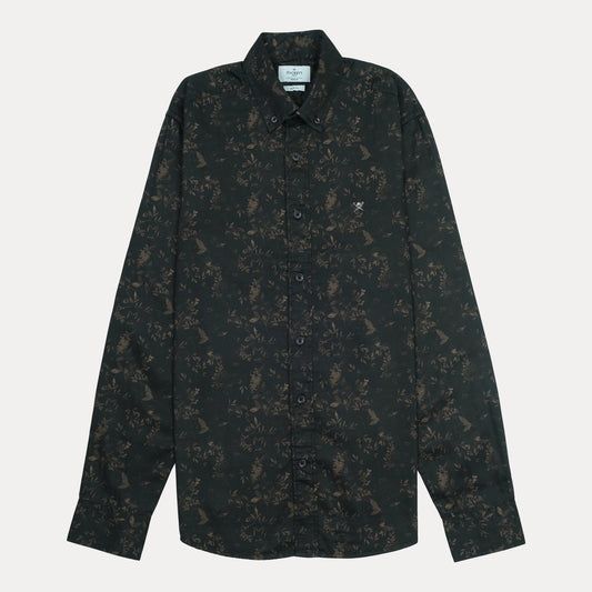 HACKETT Floral Print Long Sleeve Shirt