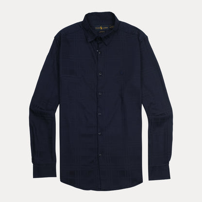Ralph Lauren Elegant Midnight Plaid Button-Up Shirt