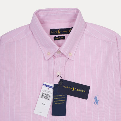 RALPH LAUREN Prismatic Coral Tailored Fit Long Sleeve Shirt