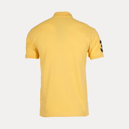 POLO RALPH LAUREN Opulent Marigold Classic Fit Short Sleeve Piqu������ Polo Shirt