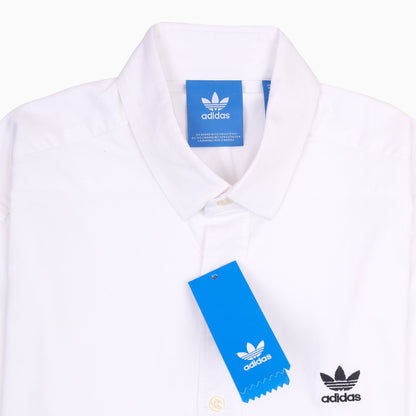 adidas Classic White Button-Up Shirt