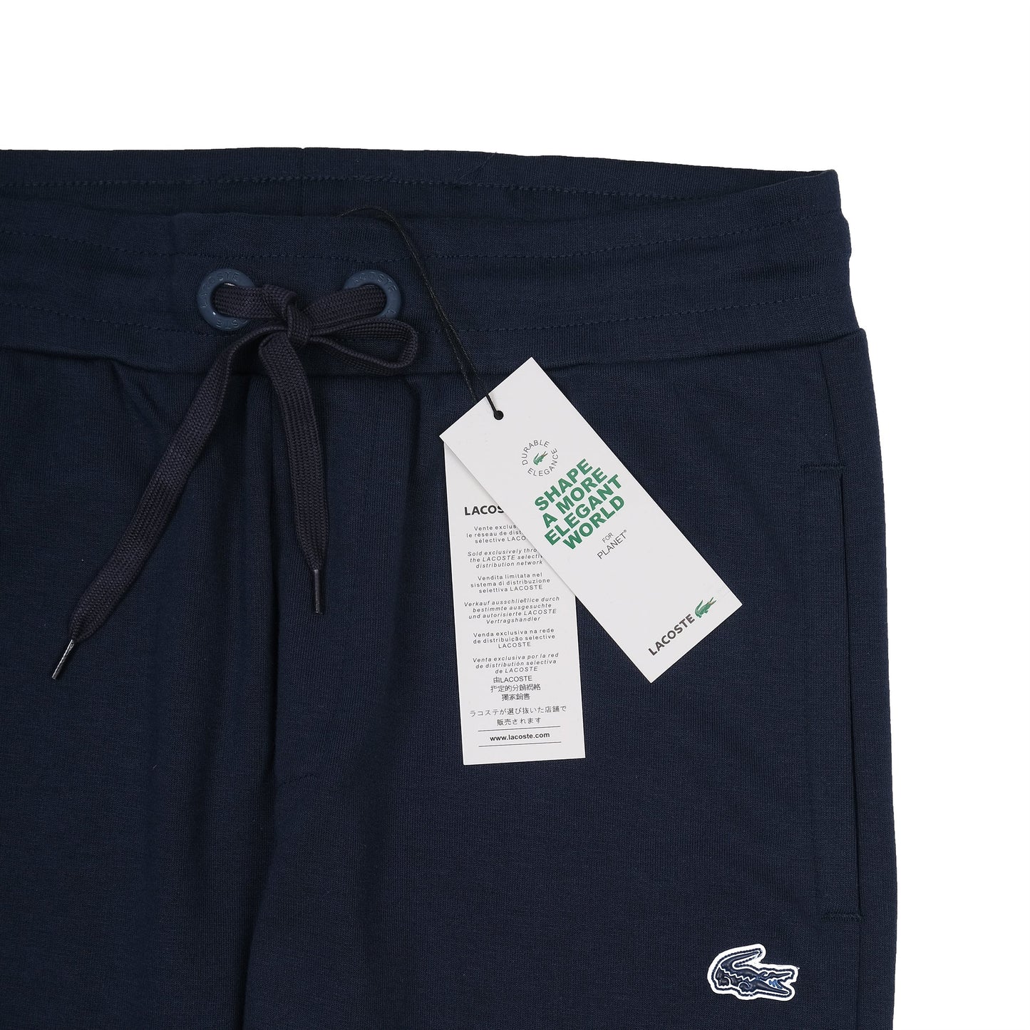 Lacoste Luxe Navy Lounge Pants - Effortlessly Elegant Comfort