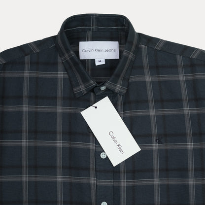 Calvin Klein Jeans Sophisticated Slate Plaid Shirt