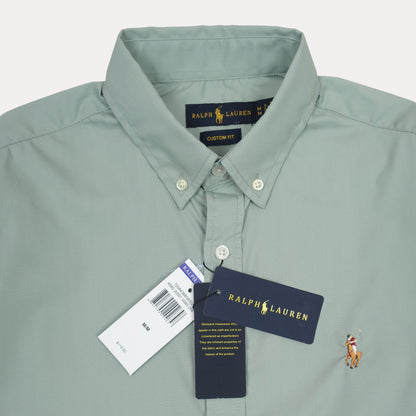 RALPH LAUREN Astral Jade Custom Fit Long Sleeve Shirt