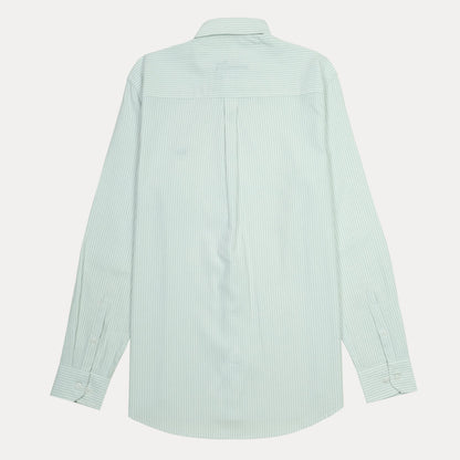 harmont&blaine Breezy Striped Regular Fit Shirt in Soft Mint