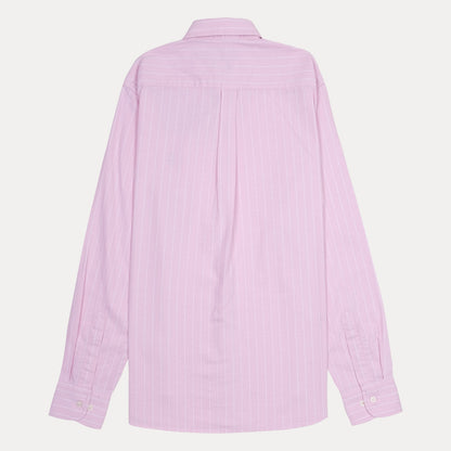 RALPH LAUREN Prismatic Coral Tailored Fit Long Sleeve Shirt