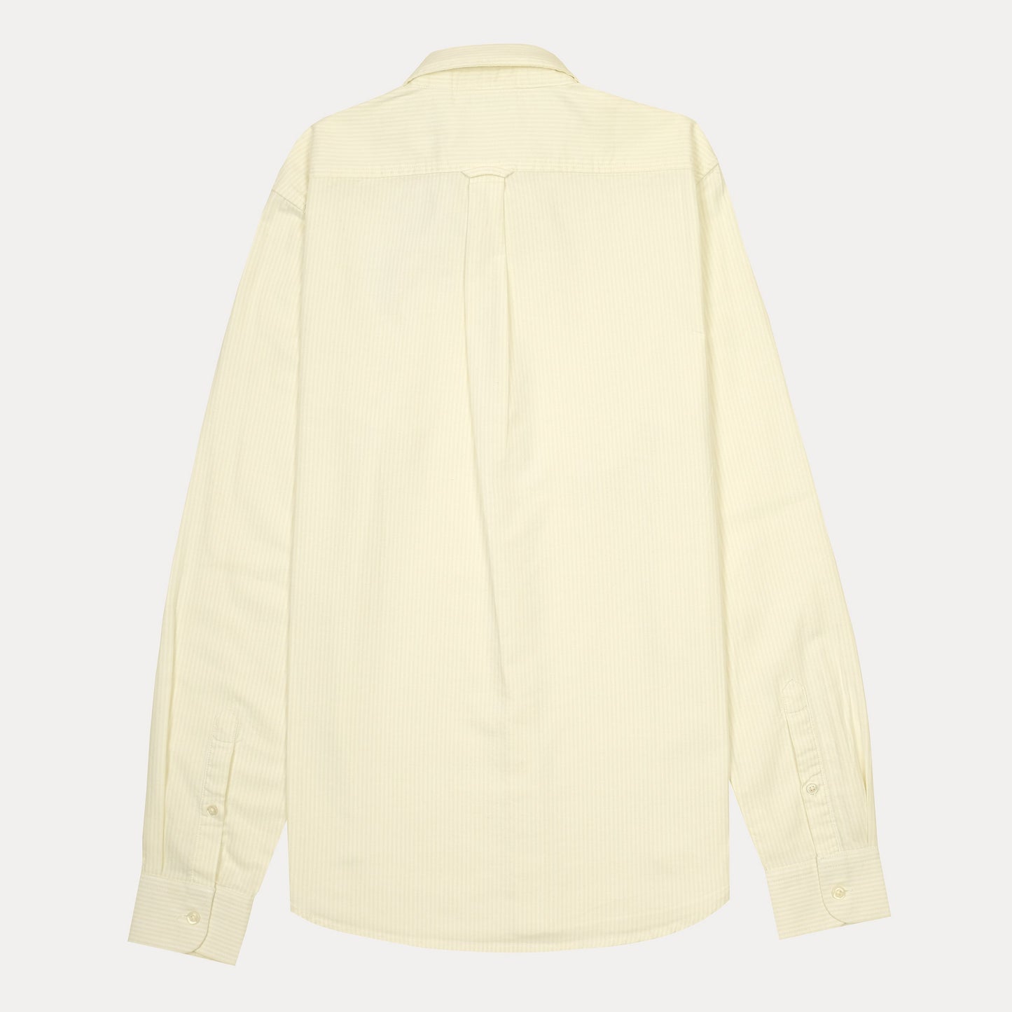 Lacoste Pique Striped Delight Shirt in Soft Lemon