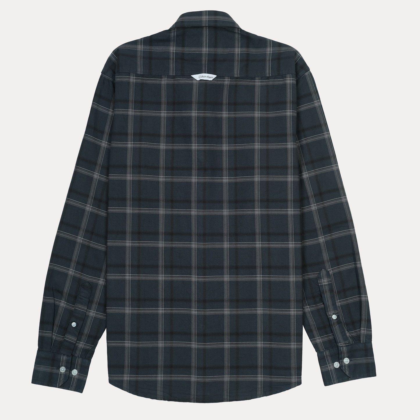 Calvin Klein Jeans Sophisticated Slate Plaid Shirt