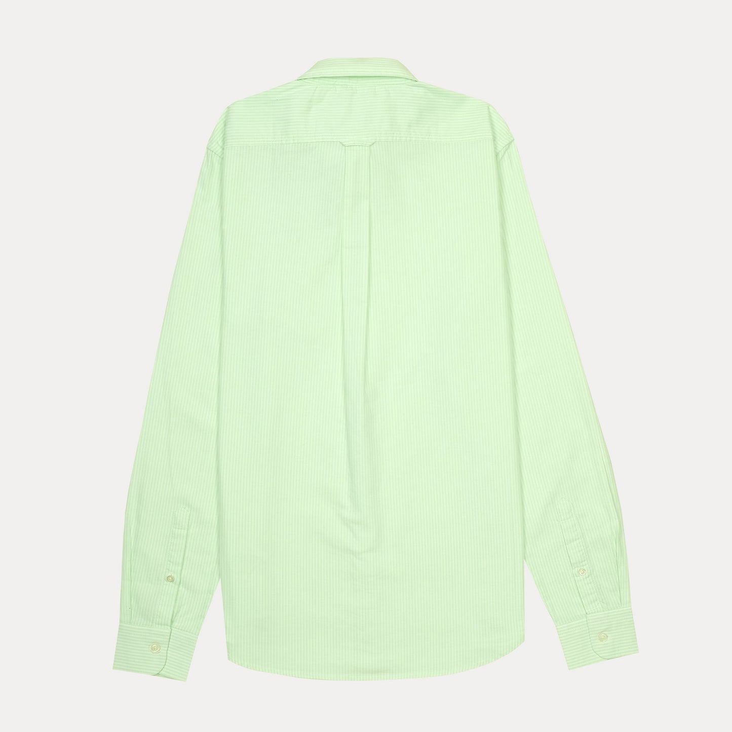 Lacoste Refreshing Lime Striped Pique Shirt