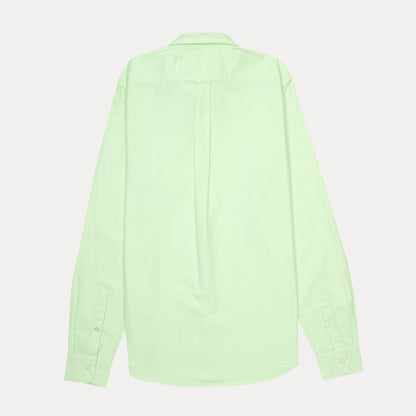 Lacoste Refreshing Lime Striped Pique Shirt