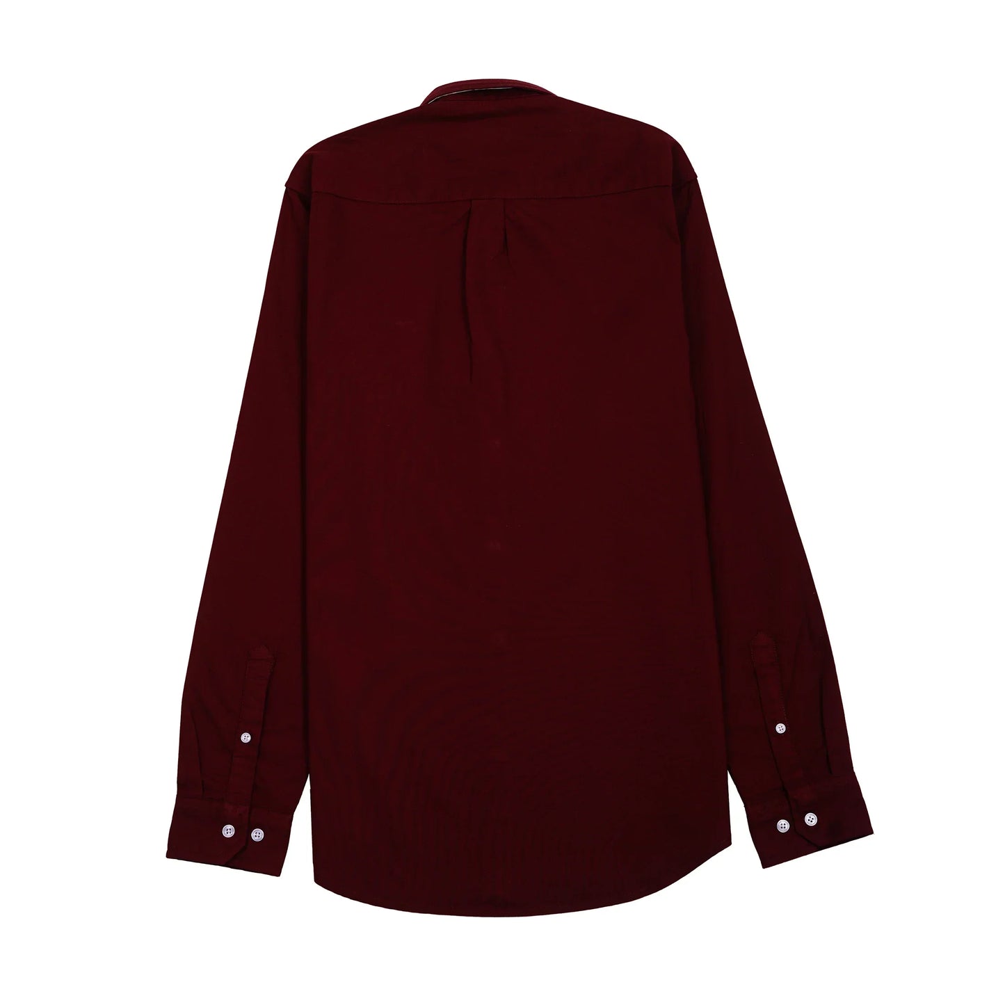 Lacoste Elegant Burgundy Button-Up Shirt