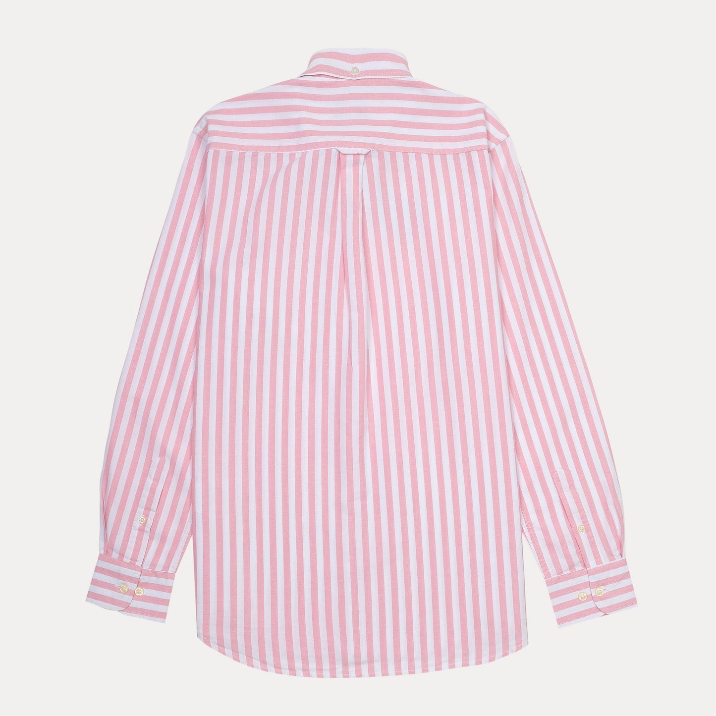 GANT Striped Elegance Tech Prep Shirt in Blushing Pink