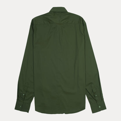 adidas Classic Green Button-Up Shirt