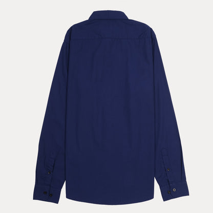 Calvin Klein Elegant Indigo Button-Up Shirt