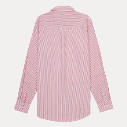 harmont & blaine Striped Delight Shirt - Cherry Blossom Red