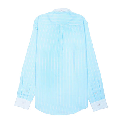 GANT Prismatic Azure Tailored Fit Long Sleeve Button-Up Shirt