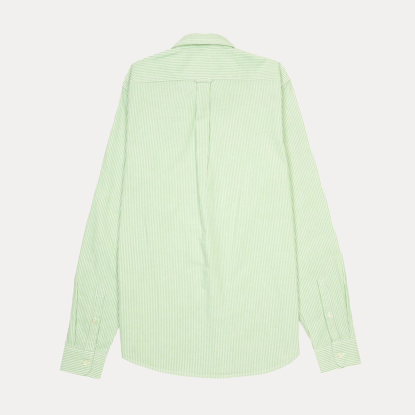 Lacoste Striped Pique Shirt in Fresh Mint Green