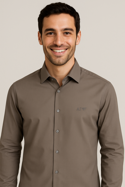 AJ Aurelian Drift Classic Fit Long Sleeve Shirt