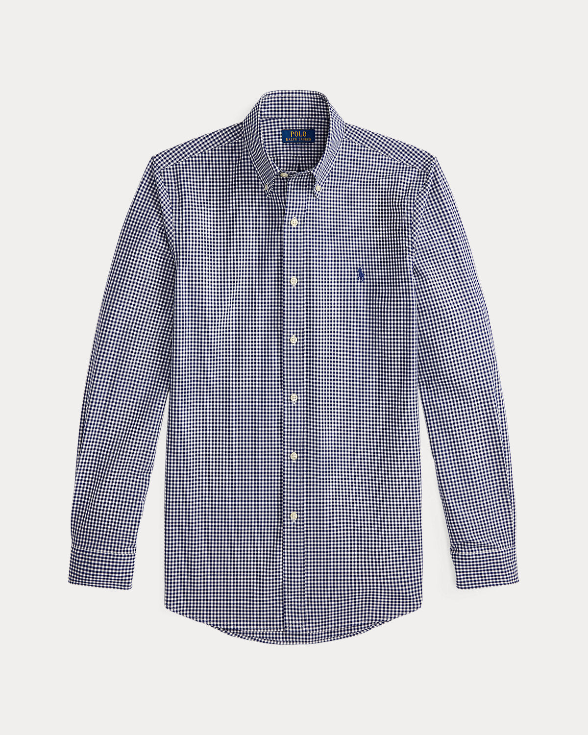 Polo Ralph Lauren Classic Fit Gingham Shirt in Charcoal Check