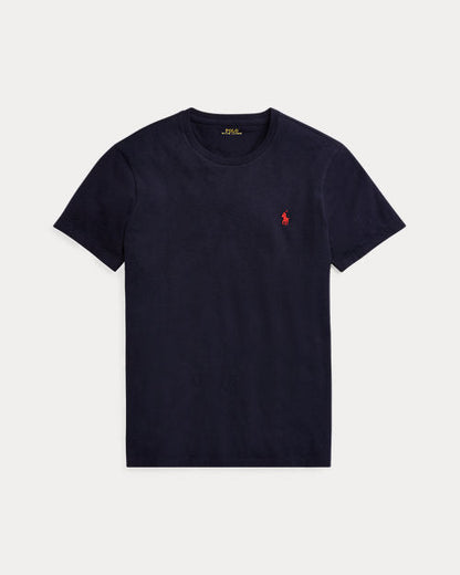Polo Ralph Lauren Classic Cotton Tee in Midnight Navy - Effortlessly Chic & Timeless