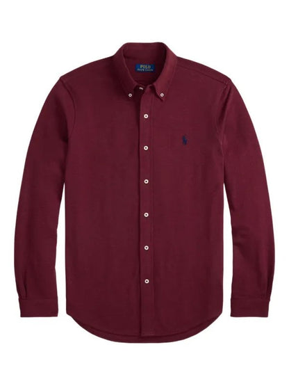 Polo Ralph Lauren Luxurious Merlot Button-Up Shirt