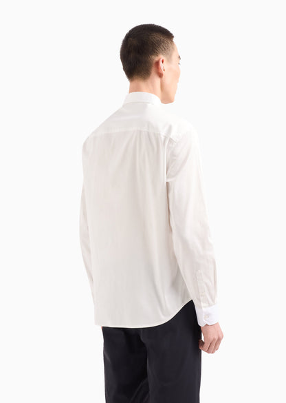 Armani Exchange Signature Classic White Shirt